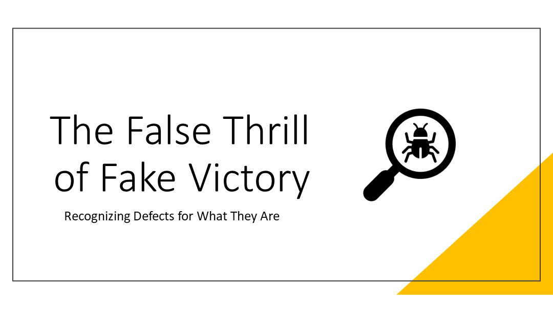 The False Thrill of Fake Victory